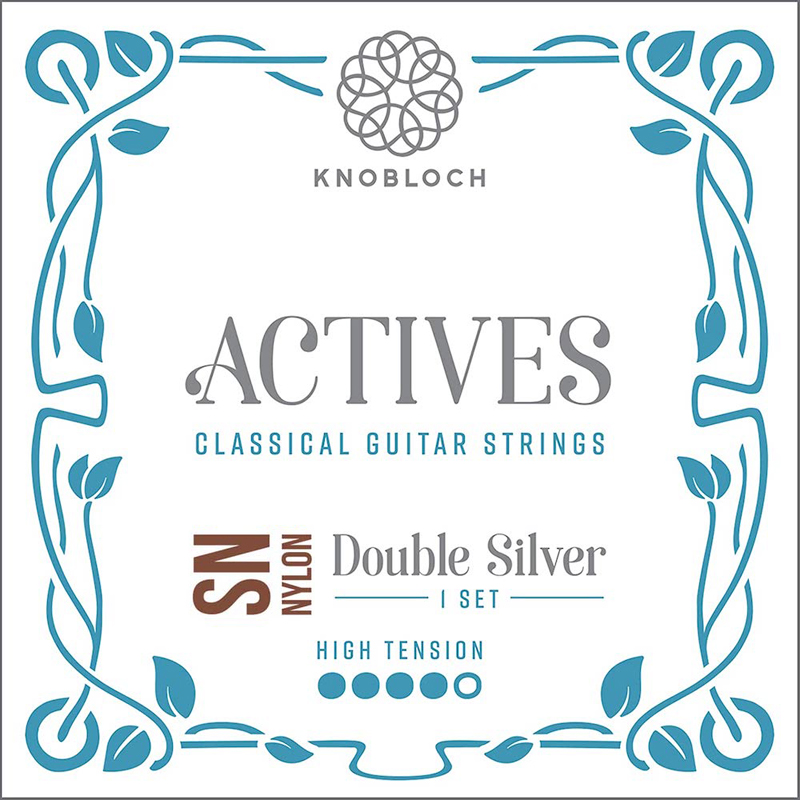 Knobloch Strings 500ADN SN Nylon Actives Double Silver (High Tension)