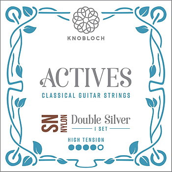 Knobloch Strings 500ADN SN Nylon Actives Double Silver (High Tension)