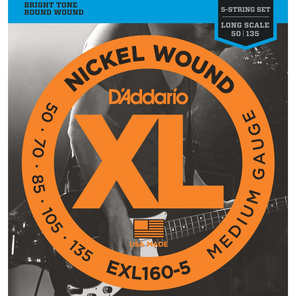 D'Addario EXL160-5  050-135