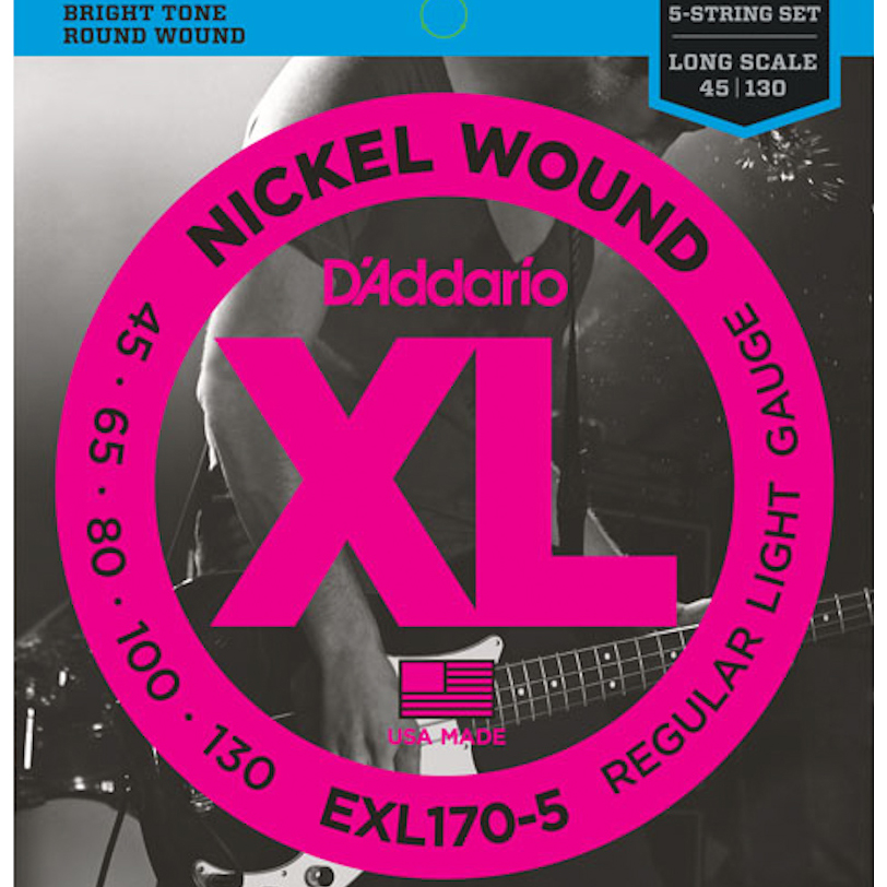 D'Addario EXL170-5  045-130 (5-string)