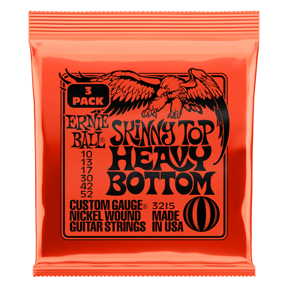 Ernie Ball Skinny Top 010-052 (3-Pack)