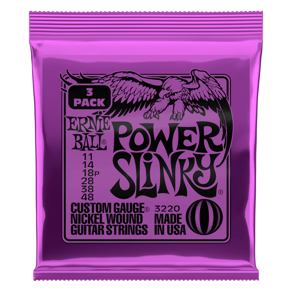 Ernie Ball Power Slinky 011-048 (3-Pack)