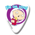 Family Guy Guitar Pick "Fie On You" 