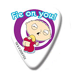 Family Guy Guitar Pick "Fie On You" 