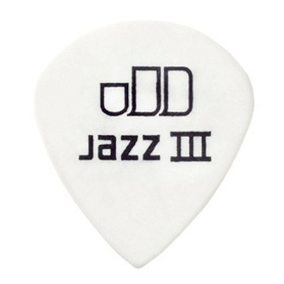 Dunlop Tortex® Jazz 3 White Picks (12-Pack) - 2