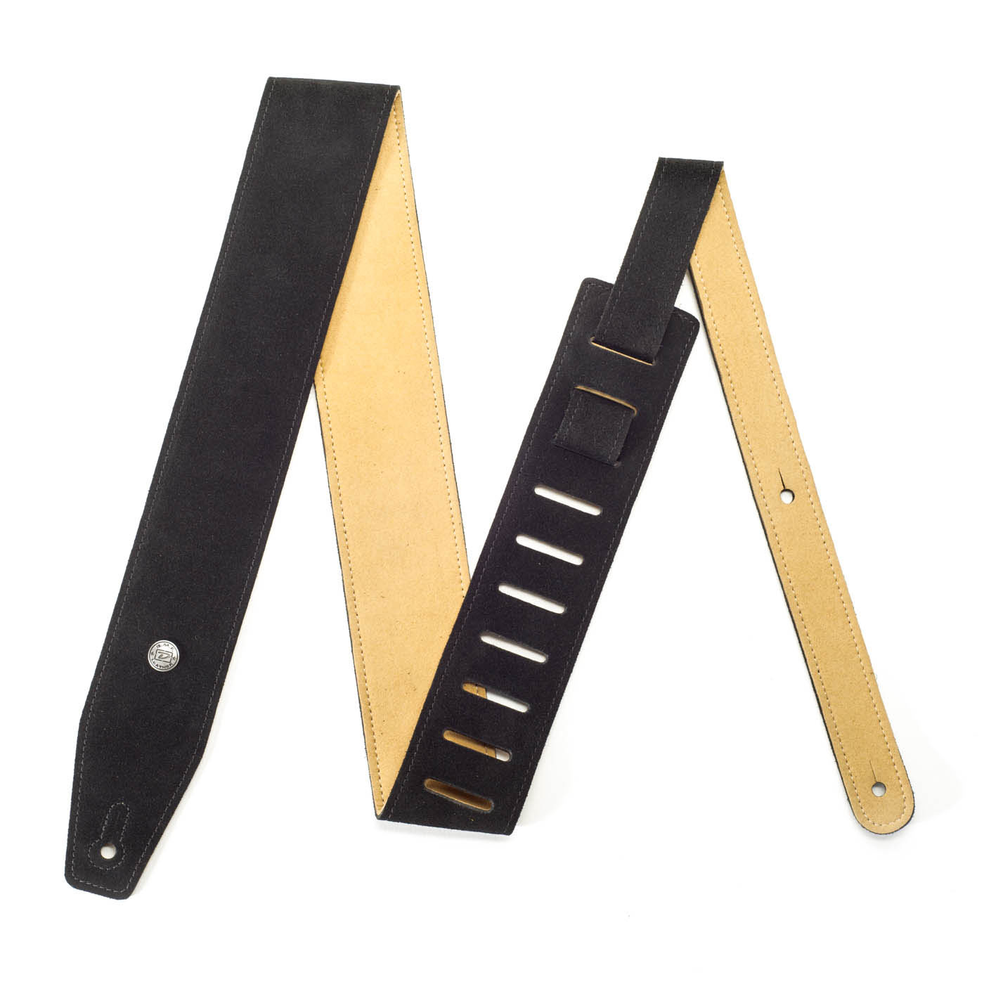 Dunlop BMF-S01 Ebony Suede Strap - 2