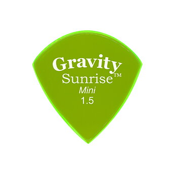 Gravity Picks GSUM15P Sunrise Mini Polished 1.5mm