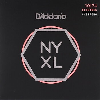 D'Addario NYXL1074 Nickel Wound 010-074 (8-String)