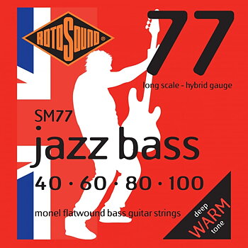 Rotosound SM77 Jazz Bass Flatwound 040-100
