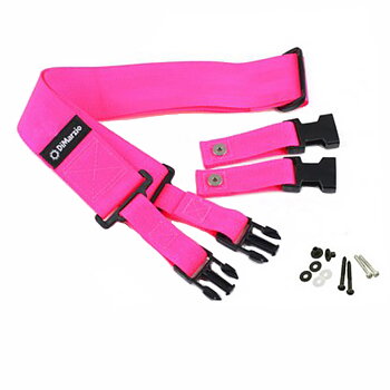 Dimarzio Nylon ClipLock Strap (Pink) 