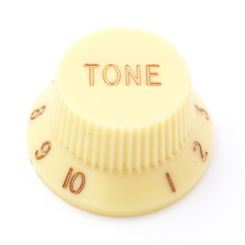 Tone Knob For Strat, Cream (Inch size)