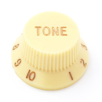 Tone Knob For Strat, Cream (Inch size)