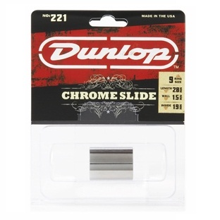 Dunlop D-221 Slide Steel Medium Short - 2