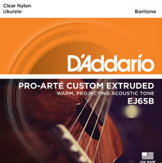 D’Addario EJ65B Pro-Arté Extruded Ukulele Baritone Strings