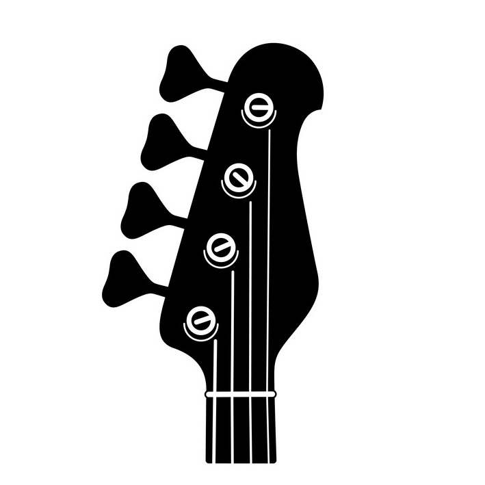 Graph Tech PRB-4400-C0 RATIO BASS Machine Heads (4+0) - 3