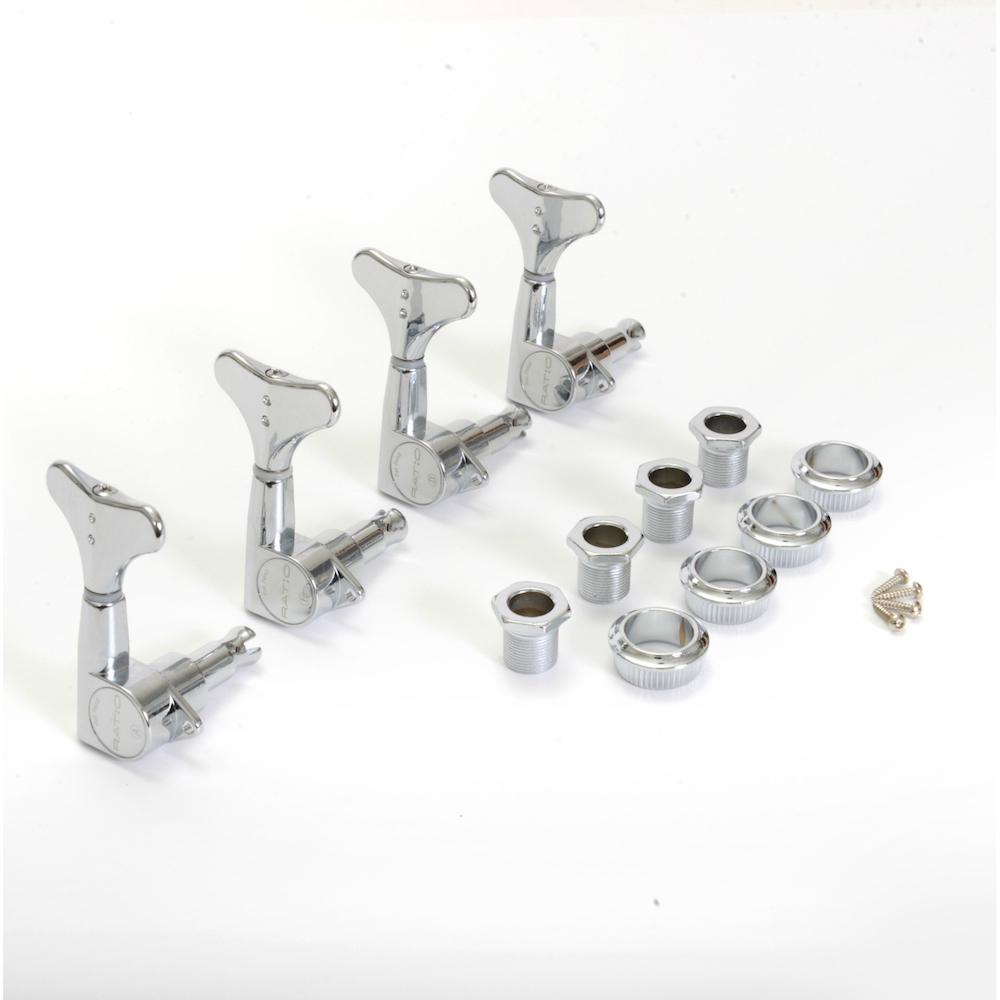 Graph Tech PRB-4400-C0 RATIO BASS Machine Heads (4+0) - 2