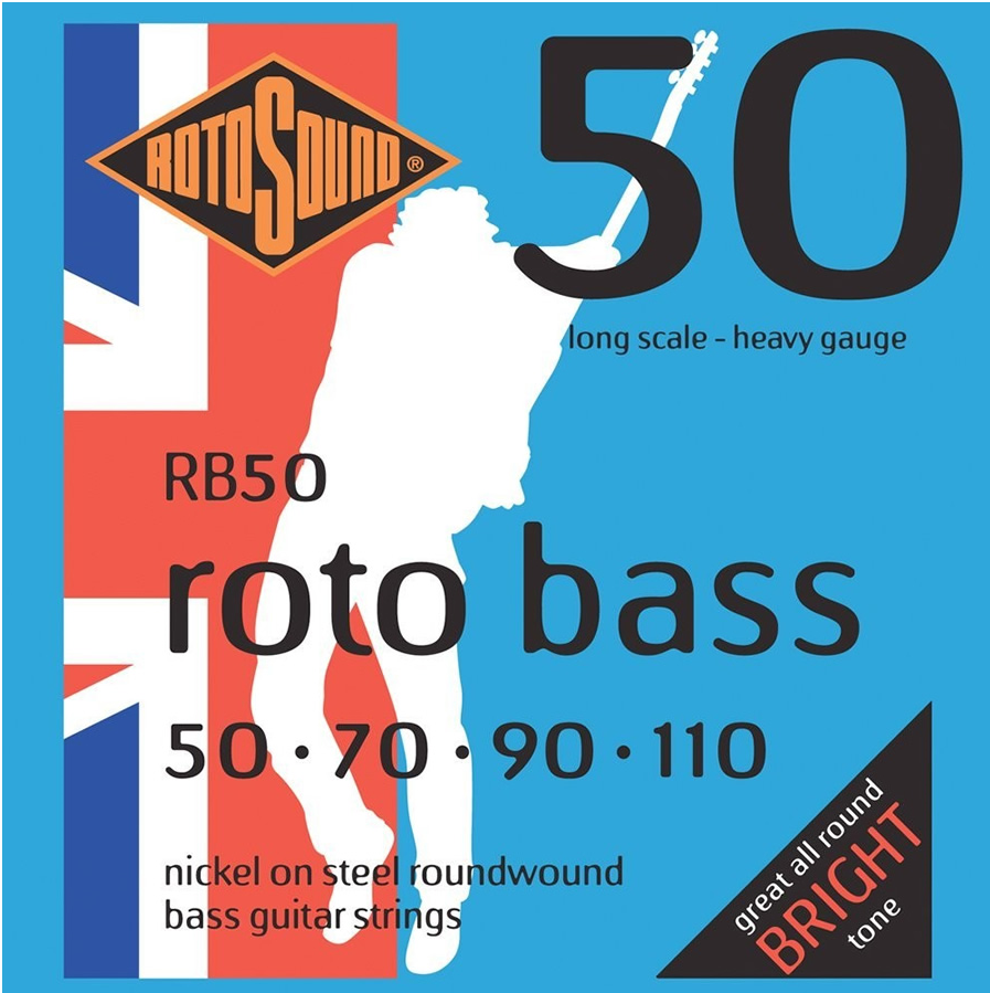Rotosound RB50 Nickel Wound  Bass String 050-110