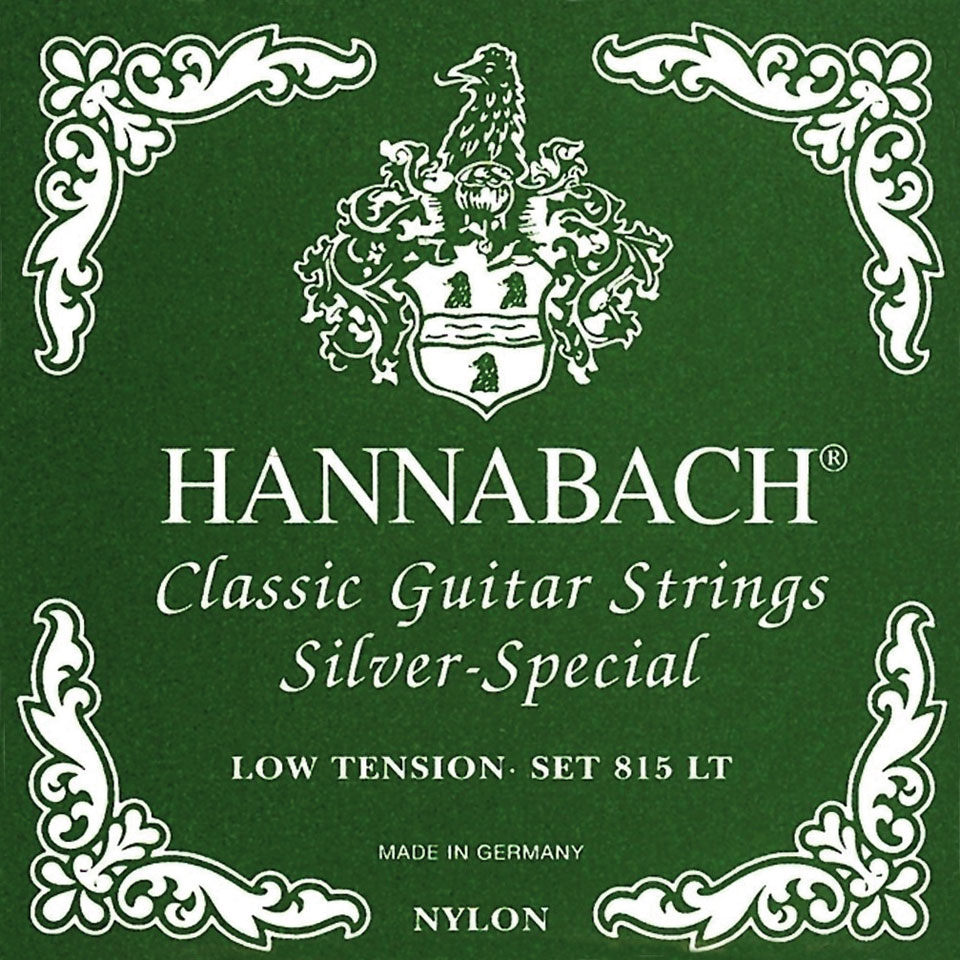 Hannabach 815LT Silver Special Classical Guitar Strings (Low Tension)
