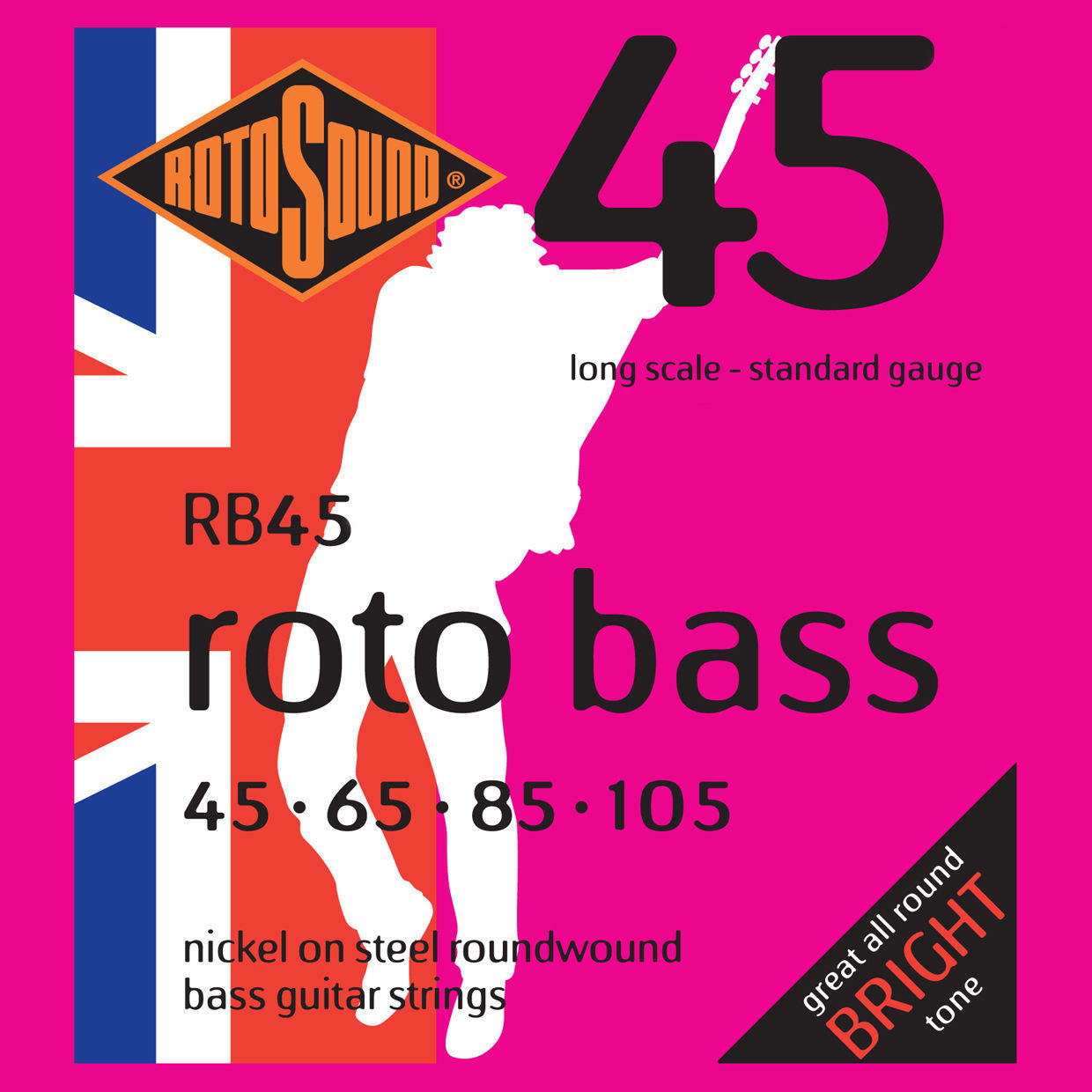 Rotosound RB45 Nickel Wound  Bass String 045-105