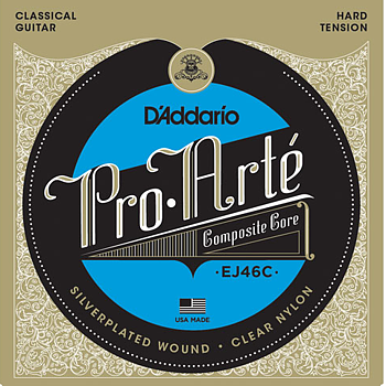 D'Addario Pro-Arté EJ46C Composite Hard Tension