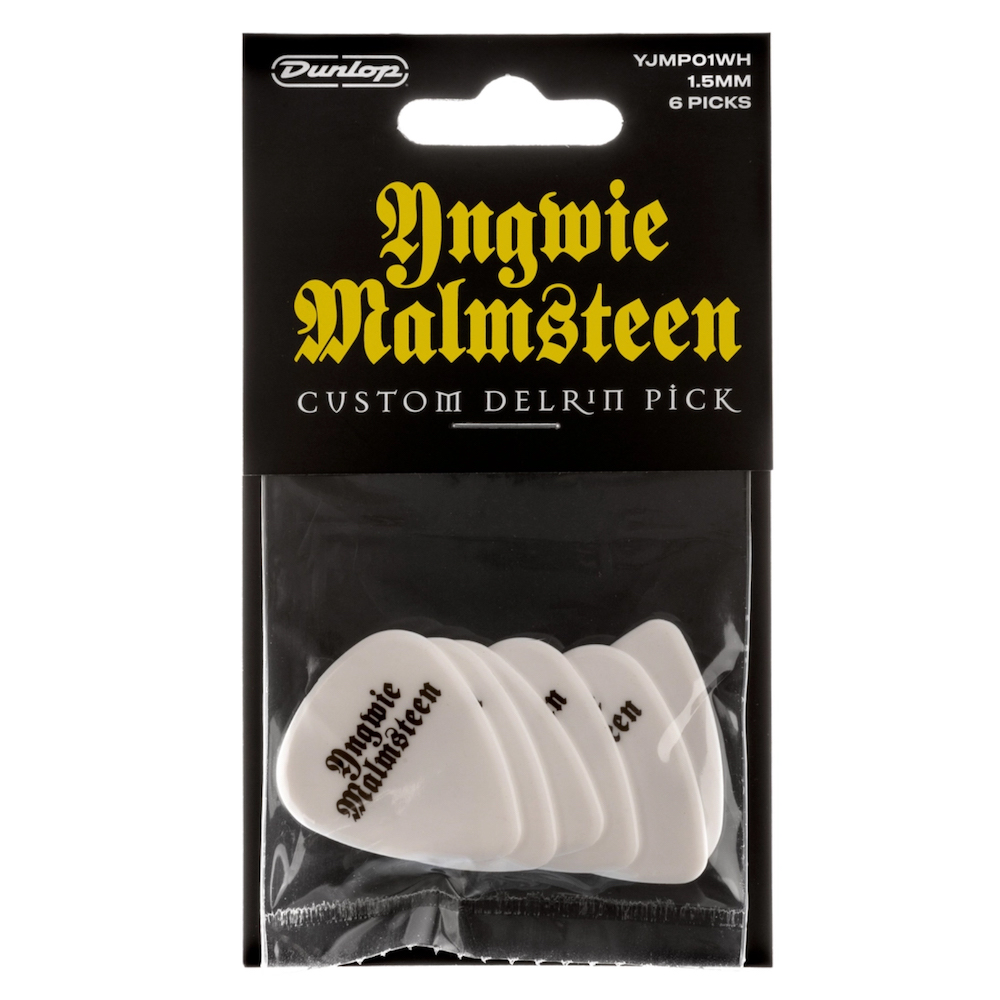 Dunlop Yngwie Malmsteen Custom Delrin Pick 1.5mm (6-Pack)