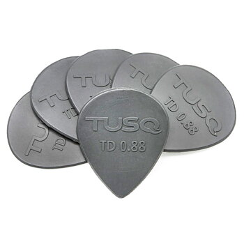 Graph Tech TUSQ Tear Drop Picks Grey 0.88mm - Deep Tone 6-Pack