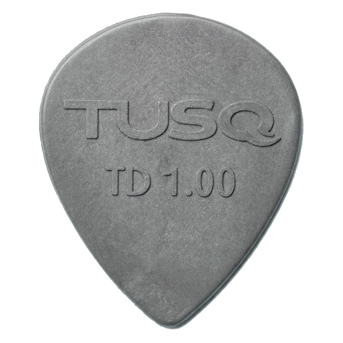 Graph Tech TUSQ Tear Drop Picks Grey 1.00mm  - Deep Tone 6-Pack - 2
