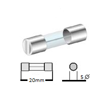 Säkring 250V 5x20mm Trög (100mA - 6,3A) - 2