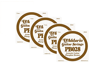 Single strings D'Addario PB 022w-056w