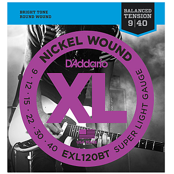 D'Addario EXL120BT Balanced Tension 009-040 