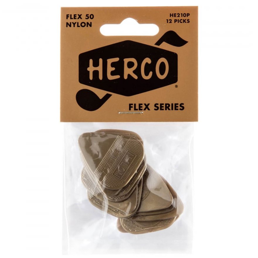 HERCO® Flex-50 Guitar Pick Medium (12-Pack)