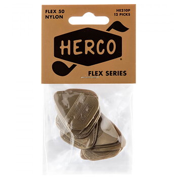 HERCO® Flex-50 Guitar Pick Medium (12-Pack)