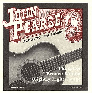 John Pearse 550SL Acoustic Phosphor Bronze 011-050