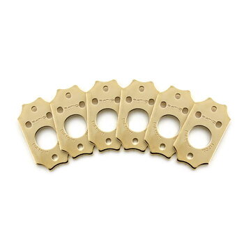 Graph Tech RATIO InvisoMatch Mounting Plate For Gibson Style 2 Screw Hole (Gold)