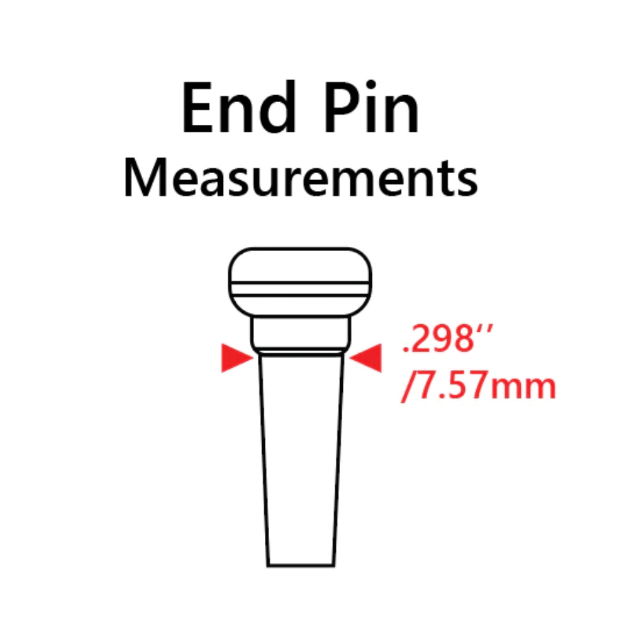 PP-7211-00 Tusq End Pin (Black)  - 2