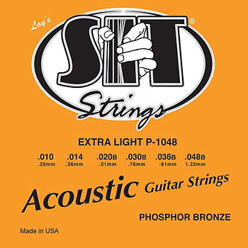 SIT Acoustic Phosphor Bronze Strings 010-048