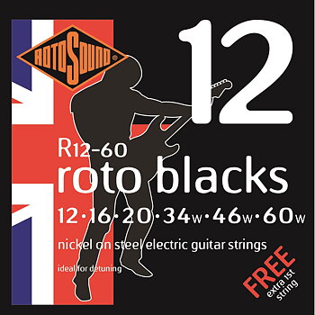 Rotosound R12-60 Roto Blacks 012-060