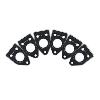 Graph Tech RATIO InvisoMatch Mounting Plate For 90 Degree Screw Hole (Black)