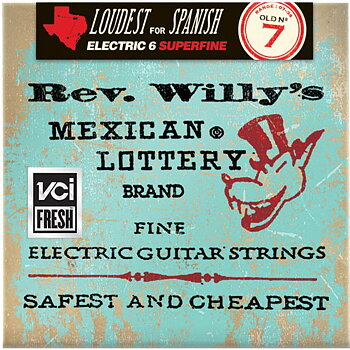 Rev. Willy's Lottery Strings 007-038
