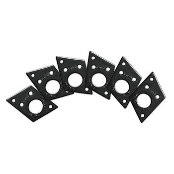 Graph Tech RATIO InvisoMatch Mounting Plate For F Style Screw Hole (Black)