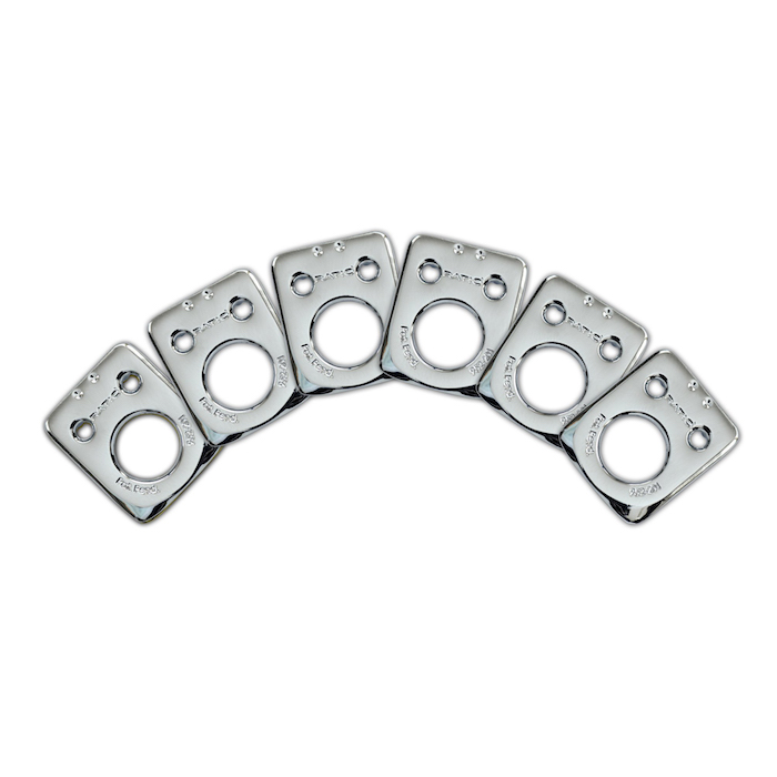 Graph Tech RATIO InvisoMatch Mounting Plate For F Style 2 Pin Hole (Chrome)