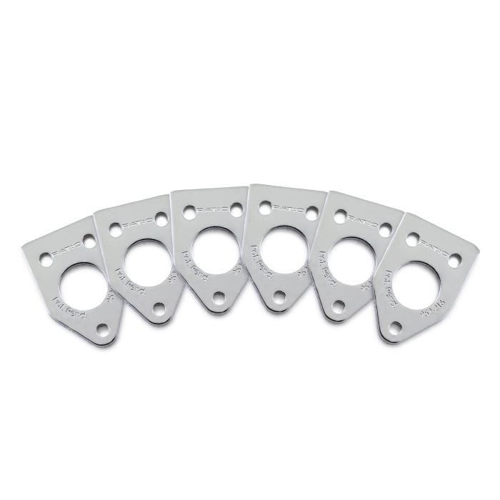 Graph Tech RATIO InvisoMatch Mounting Plate For 90 Degree Screw Hole (Chrome)