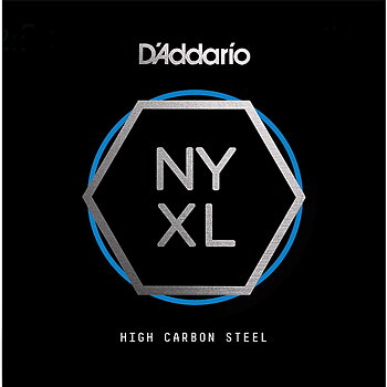 Enkelte strenge D'Addario NYXL High Carbon Plain Steel 008-024