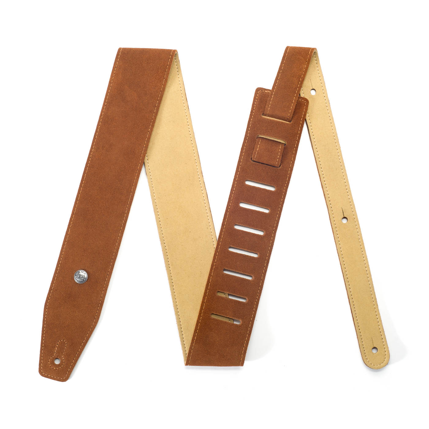 Dunlop BMF-S03 Oak Suede Strap - 2