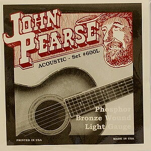 John Pearse 600L Acoustic Phosphor Bronze 012-053