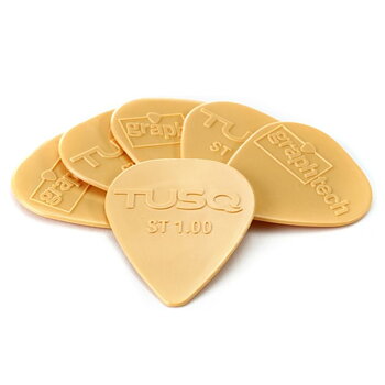 Graph Tech TUSQ Standard Picks Cream 1.00mm - Warm Tone 6-Pack
