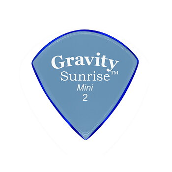 Gravity Picks GSUM2P Sunrise Mini Polished 2mm