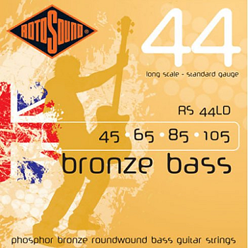 Rotosound Bronze Acoustic Bass Strings  045-105