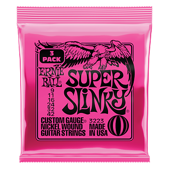 Ernie Ball Super Slinky 009-042 (3-pack)