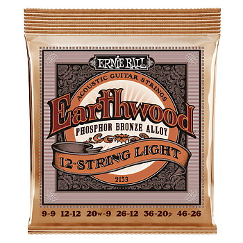 Ernie Ball 009-046 Phosphor Bronze (12-String)
